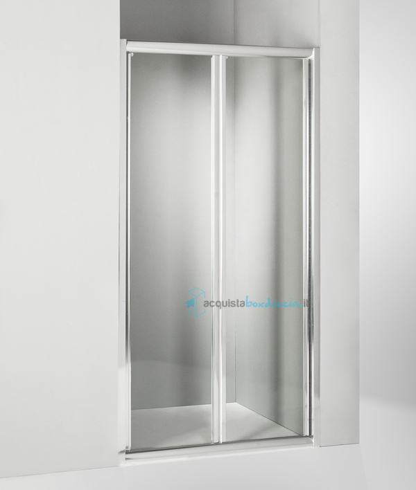 Vendita porta doccia soffietto 70 cm trasparente